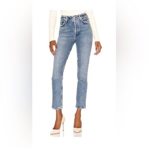 Citizens Of Humanity Denim Blue Straight Leg Jeans